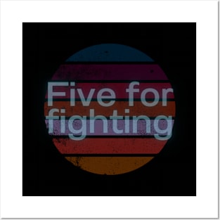 five for fighting Posters and Art